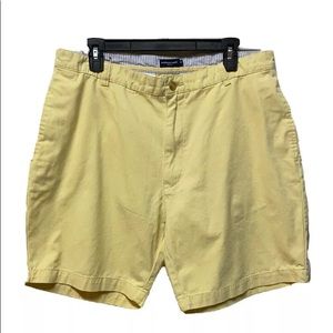 Southern Marsh Men's The Regatta Flat Front 6" Shorts yellow size 36 chino